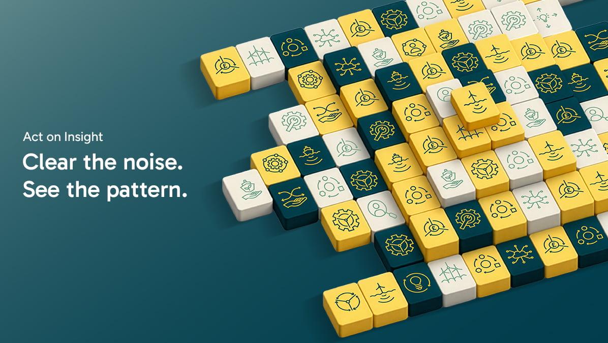 Clear the noise. See the pattern. 